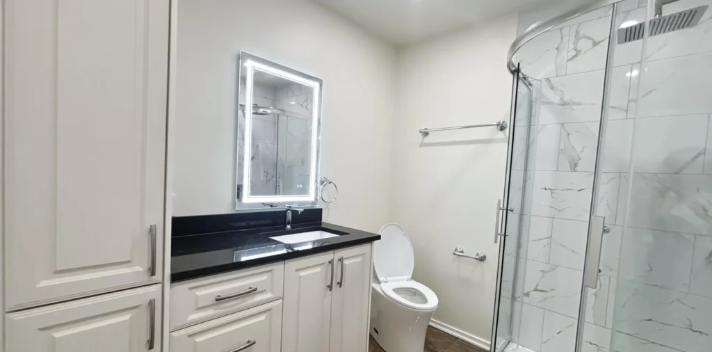 Dieu Hoa & Rafael's Basement Bathroom renovation in Ottawa — project photo 01