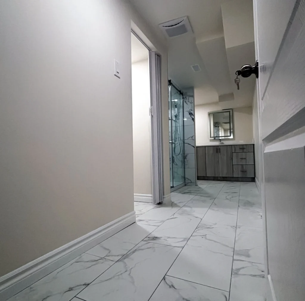 Olivier and Barbara's Basement Bathroom renovation in Ottawa — project photo 05