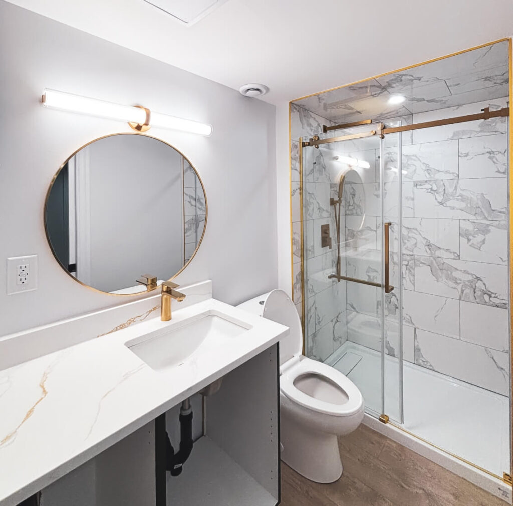 Mildred & Thomas' Basement Bathroom renovation in Ottawa — project photo 06