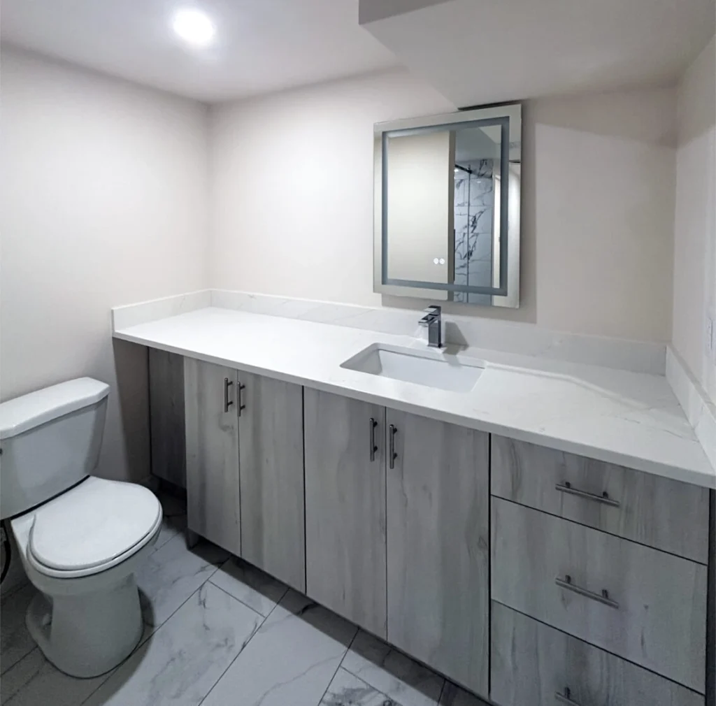 Olivier and Barbara's Basement Bathroom renovation in Ottawa — project photo 06